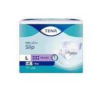 Tous-Ergo | Tena | Change Complet Tena Proskin | Taille : L | Incontinence Sévère | 24 Pièces | Absorption 3555ml | Jetable | Matières Testées Dermatologiquement