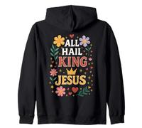 Tous Je Vous salue Roi Jésus Sweat à Capuche