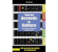 Tous les accords de guitare - Nouvelle édition Ernie Jackson (Auteur)