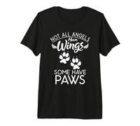 Tous Les Anges n'ont Pas d'ailes, Certains Ont des Pattes, Les Amoureux des Chiens. T-Shirt Haut de Gamme