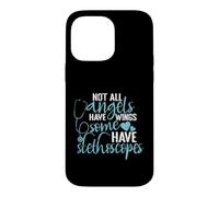 Tous Les Anges n'ont Pas d'ailes, Certains Ont des stéthoscopes Coque pour iPhone 14 Pro Max