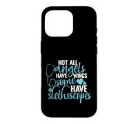 Tous Les Anges n'ont Pas d'ailes, Certains Ont des stéthoscopes Coque pour iPhone 16 Pro