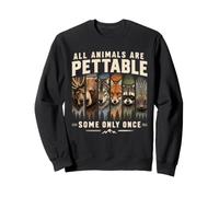 Tous Les Animaux Peuvent être caressés, Certains Une Seule Sweatshirt