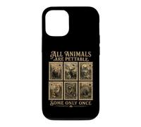Tous Les Animaux sont caressables, Certains Seulement Une Fois Coque pour iPhone 12/12 Pro