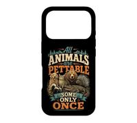 Tous Les Animaux sont caressables, Certains Seulement Une Fois Coque pour iPhone 17 Pro