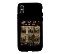 Tous Les Animaux sont caressables, Certains Seulement Une Fois Coque pour iPhone X/XS