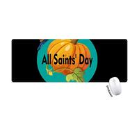 tous les bonbons de saint jour heureux tapis de souris large cousues bords mat étendu game bureau