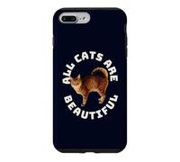 Tous Les Chats sont Beaux et drôles de battements de cœur de Chats américains à Queue annulaire Coque pour iPhone 7 Plus/8 Plus