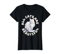 Tous Les Chats sont Beaux et drôles de Chat Angora Turc T-Shirt Graphique avec Valeur