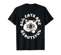 Tous Les Chats sont Beaux et drôles, propriétaires de battements de cœur d'un Chat Birman T-Shirt