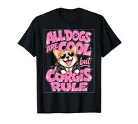 Tous Les Chiens sont Cool mais la règle du Corgis - Pembroke T-Shirt