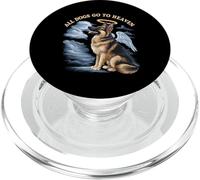 Tous Les Chiens Vont au Paradis Berger Allemand au Paradis PopSockets PopGrip pour MagSafe
