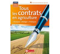 Tous les contrats en agriculture