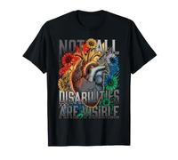 Tous Les handicaps ne sont Pas Visibles Disability Pride Advocate T-Shirt