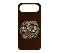 Tous Les handicaps ne sont Pas Visibles maladie Florale Invisible Coque pour iPhone Air