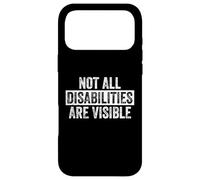 Tous Les handicaps ne sont Pas Visibles Sensibilisation à la maladie Invisible Coque pour iPhone 17 Pro Max