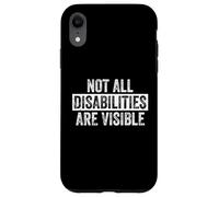 Tous Les handicaps ne sont Pas Visibles Sensibilisation à la maladie Invisible Coque pour iPhone XR