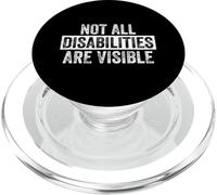 Tous Les handicaps ne sont Pas Visibles Sensibilisation à la maladie Invisible PopSockets PopGrip pour MagSafe