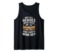 Tous les héros ne portent pas de capes, certains portent une clé de vin, un sommelier Débardeur