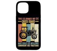 Tous Les Hommes Égaux mais Seuls Les Meilleurs Tracteurs Coque pour iPhone 15