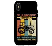 Tous Les Hommes Égaux mais Seuls Les Meilleurs Tracteurs Coque pour iPhone X/XS