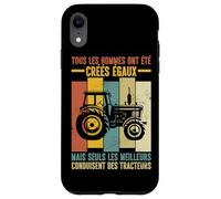 Tous Les Hommes Égaux mais Seuls Les Meilleurs Tracteurs Coque pour iPhone XR