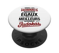 Tous Les Hommes Judo Humour Art Martial Drôle Judoka Dojo PopSockets PopGrip Adhésif