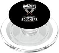 Tous Les Hommes Naissent Égaux Deviennent Bouchers PopSockets PopGrip pour MagSafe