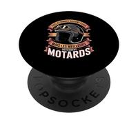 Tous Les Hommes Naissent Égaux Deviennent Motards PopSockets PopGrip Adhésif