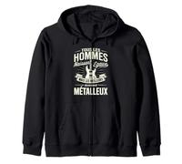 Tous Les Hommes Naissent Égaux Métalleux Sweat à Capuche