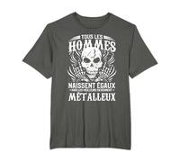 Tous Les Hommes Naissent Egaux Metalleux T-Shirt