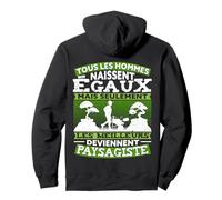 Tous Les Hommes Naissent Égaux Paysagiste Jardinier Sweat à Capuche