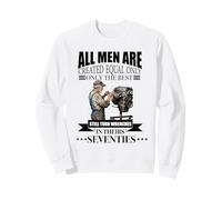 Tous Les Hommes Ont été créés avec des clés à braquage égal dans Les années 70 Sweatshirt