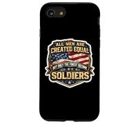 Tous Les Hommes Ont été créés égaux Seuls Les Meilleurs devenus Soldats Coque pour iPhone SE (2020) / 7/8