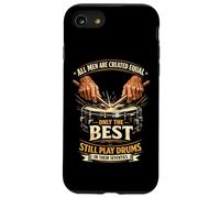 Tous Les Hommes sont créés comme Les Meilleurs Tambours dans Leurs Soixante-dix Coque pour iPhone SE (2020) / 7/8