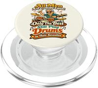 Tous Les Hommes sont créés comme Les Meilleurs Tambours dans Leurs Soixante-dix PopSockets PopGrip pour MagSafe