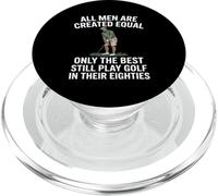 Tous Les Hommes sont Créés Égaux Golf Eighties Heritage PopSockets PopGrip pour MagSafe