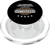 Tous Les Hommes sont créés égaux mais Les Meilleurs nés en Septembre PopSockets PopGrip pour MagSafe