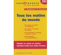Tous les matins du monde: programmes terminales 2012