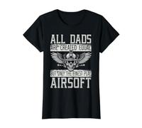 Tous Les Papas sont créés égaux, mais Seuls Les Meilleurs Jouent à l'airsoft T-Shirt Graphique avec Valeur