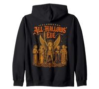 Tous Les Reliques Eve Saints catholiques Halloween chrétiens Sweat à Capuche