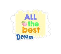 Tous Les s Mots de Coeur Stickers Citation Rêve Vinyle Stickers