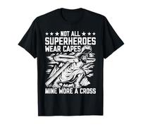 Tous Les Super-héros ne Portent Pas de Capes, Le Mien Portait Une Croix, Un drôle de Jésus T-Shirt