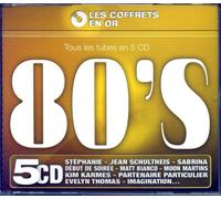 Tous Les Tubes 80's - Coffret En Or - 5 Cd - 95 Titres