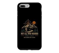 Tous Les vagabonds ne sont Pas perdus Dieu Guide Mes Pas Coque pour iPhone 7 Plus/8 Plus