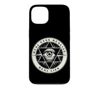 Tous Les Yeux Qui voient Les Vrais Yeux se rendent Compte des mensonges Anti-Conspiration Coque pour iPhone 13