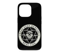 Tous Les Yeux Qui voient Les Vrais Yeux se rendent Compte des mensonges Anti-Conspiration Coque pour iPhone 13 Pro