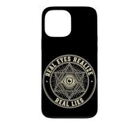 Tous Les Yeux Qui voient Les Vrais Yeux se rendent Compte des mensonges Anti-Conspiration Coque pour iPhone 13 Pro Max
