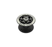 Tous Les Yeux Qui voient Les Vrais Yeux se rendent Compte des mensonges Anti-Conspiration PopSockets PopGrip Adhésif