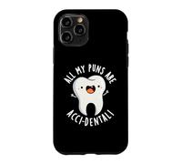 Tous Mes Jeux de Mots sont des Jeux de Mots Amusants accidentels Coque pour iPhone 11 Pro